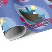 ザポーラ表現 |ヴィンテージトレインバッジ ラッピングペーパー (ロールコーナー)