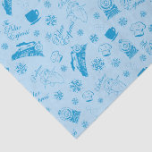 ザポーラ表現 |青い休日のアイコンパターン 薄葉紙 (詳細)