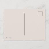 ザポーラ表現 | "Do You Hear The Bell"レトロ シーズンポストカード (裏面)