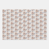 ザポーラ表現 | "Do You Hear The Bell"レトロ ラッピングペーパーシート (正面2)