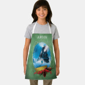 ザポーラ表現 | Holiday Framed Train到着 エプロン (インサイチュ)