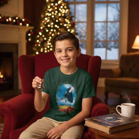 ザポーラ表現 | Holiday Framed Train到着 Tシャツ