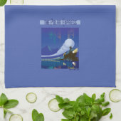 ザポーラ表現 | Northern Lightsヴィンテージ旅行 キッチンタオル (折り畳み)