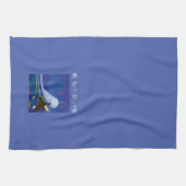 ザポーラ表現 | Northern Lightsヴィンテージ旅行 キッチンタオル (横)