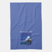 ザポーラ表現 | Northern Lightsヴィンテージ旅行 キッチンタオル (縦)