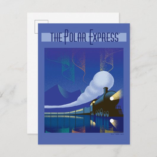 ザポーラ表現 | Northern Lightsヴィンテージ旅行 シーズンポストカード (正面/裏面)