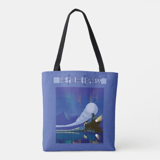 ザポーラ表現 | Northern Lightsヴィンテージ旅行 トートバッグ (裏面)