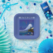 ザポーラ表現 | Northern Lightsヴィンテージ旅行 ペーパープレート (パーティー)