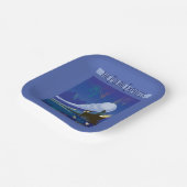 ザポーラ表現 | Northern Lightsヴィンテージ旅行 ペーパープレート (傾斜あり)