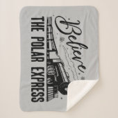 ザポ表現ラ- 信じ |ヴィンテージグラフィック シェルパブランケット (正面)