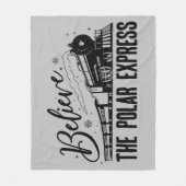 ザポ表現ラ- 信じ |ヴィンテージグラフィック フリースブランケット (正面)