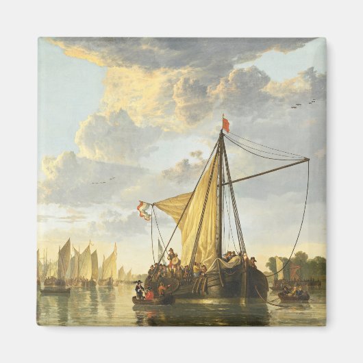 ザマアアットドルドレヒトAelbert Cuyp マグネット (正面)