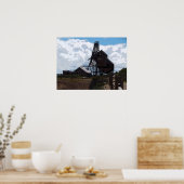 ザマイニングカラーペンシルスケッチ ポスター (キッチン)