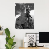 ザマイネ#2 B&W ポスター (ホームオフィス)