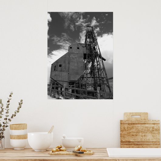 ザマイネ#2 B&W ポスター (キッチン)