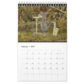 ザマウスは丸太小屋にいる カレンダー (2月 2027)