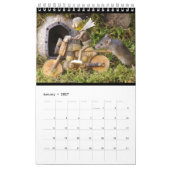 ザマウスは丸太小屋にいる カレンダー (1月 2027)