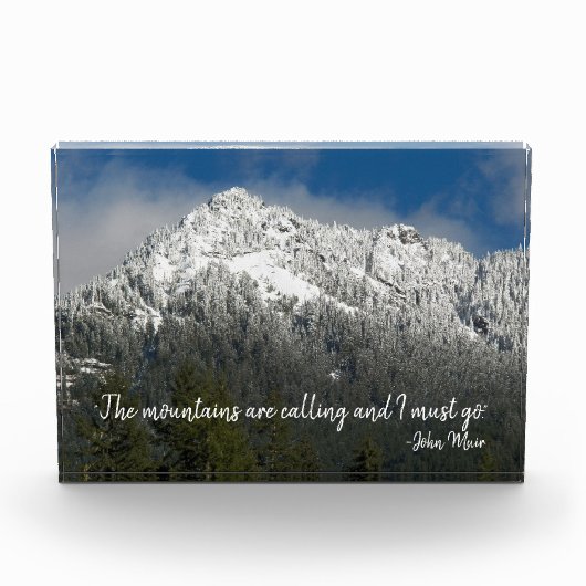 ザマウンテンズは引用文雪山を呼び出している フォトブロック (正面)