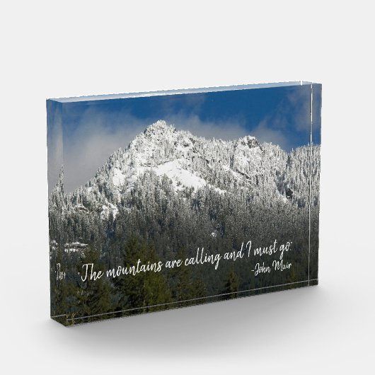 ザマウンテンズは引用文雪山を呼び出している フォトブロック (左)