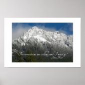 ザマウンテンズは引用文雪山を呼び出している ポスター (正面)
