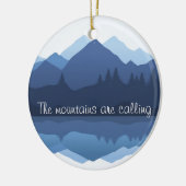ザマウンテンズコールデザインオーナメント セラミックオーナメント (左)