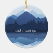 ザマウンテンズコールデザインオーナメント セラミックオーナメント (裏面)