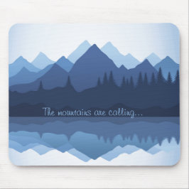 ザマウンテンズコールデザインマウスパッド マウスパッド