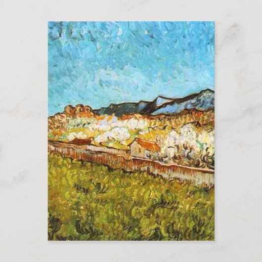 ザマウンテンズ足ヴァンゴッホファインアート ポストカード (正面)