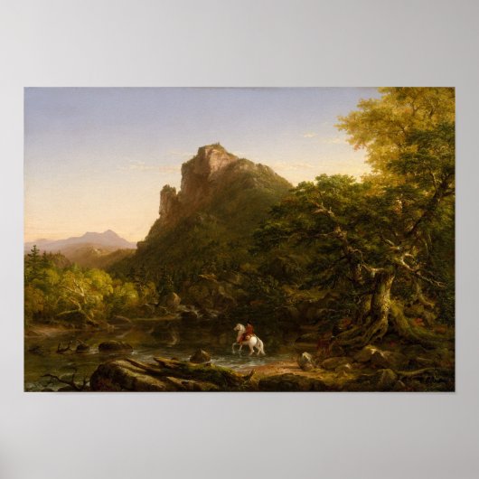 ザマウンテンフォード – Thomas Cole Wall Art ポスター (正面)