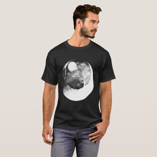 ザマウンテンメンズサンムーン19 Tシャツ (正面フル)