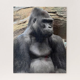 ザマウンテン威厳のあるゴリラ ジグソーパズル