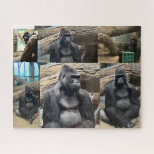 ザマウンテン威厳のあるゴリラ ジグソーパズル