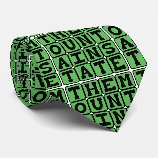 ザマウンテン州ウェストバージニア州ニックネーム ネクタイ (ロール)