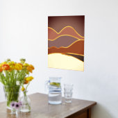 ザマウンテン色彩の鮮やかズフォイルプリント 箔ポスター (レイダウン (キッチン))