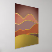 ザマウンテン色彩の鮮やかズフォイルプリント 箔ポスター (レイダウン)