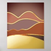 ザマウンテン色彩の鮮やかズフォイルプリント 箔ポスター (正面)