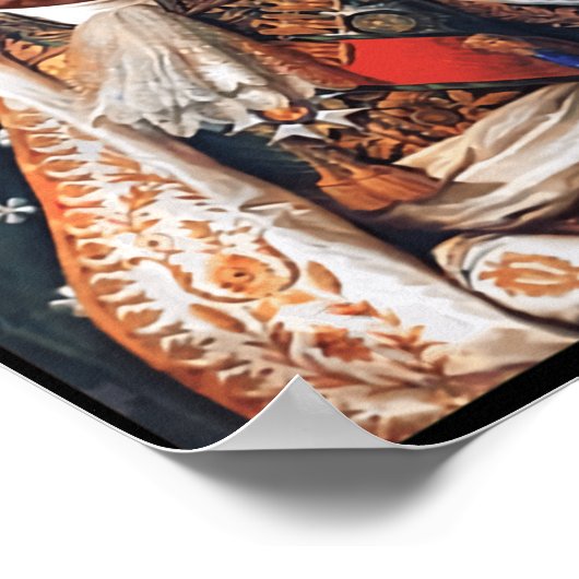 ザマガ素晴らしキングおもしろいトランプウルトラマガキング ポスター (角)