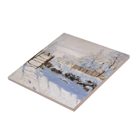 ザマグパイのモネ有名絵画な タイル (側面)