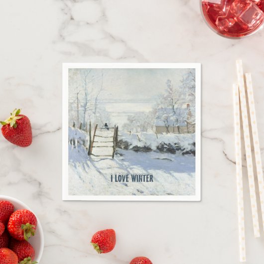 ザマグパイバイクロードモネ スタンダードカクテルナプキン (インサイチュ)