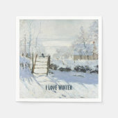 ザマグパイバイクロードモネ スタンダードカクテルナプキン (正面)