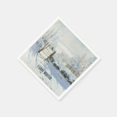 ザマグパイバイクロードモネ スタンダードカクテルナプキン (角)