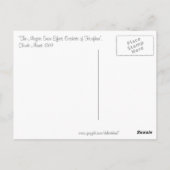 ザマグパイバイモネ ポストカード (裏面)