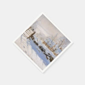 ザマグピー、モネ有名絵画店 スタンダードカクテルナプキン (角)