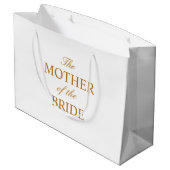 ザマザーオブザブライド金ゴールドホワイト抱き枕 ラージペーパーバッグ (裏面アングル)