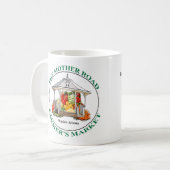 ザマザーロードファーマーズマーケットクラシックマグ11オズ コーヒーマグカップ (正面左)