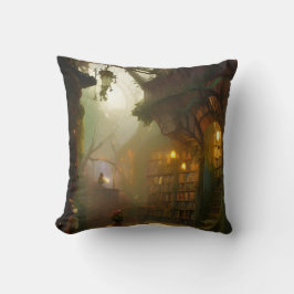 ザマジカルブックストアファンタジーアート クッション