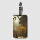 ザマジカルブックストアファンタジーアート ラゲッジタグ (正面縦)