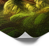 ザマジカル彫刻されたツリーハウス ポスター (角)