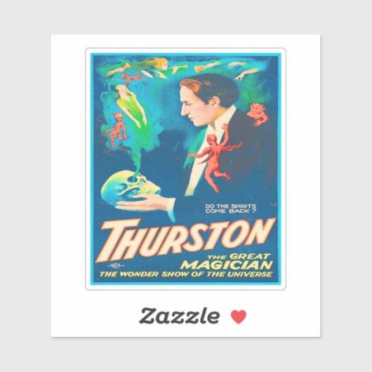 ザマジシャン素晴らし広告 シール (シート)