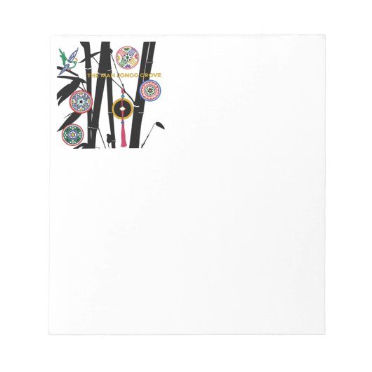 ザマジョングローブメモ帳 ノートパッド (正面)